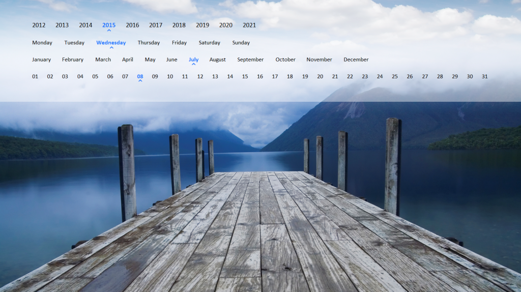 PowerPoint Photo Calendar 2015