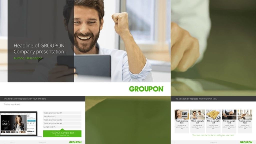 Groupon Uses Green